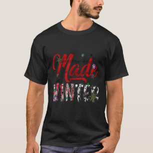 Western I Wasn't Made For Winter Merry Christmas S T-Shirt