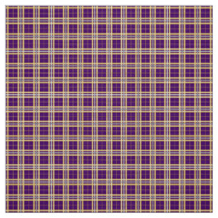 Western Illinois University Tartan Fabric