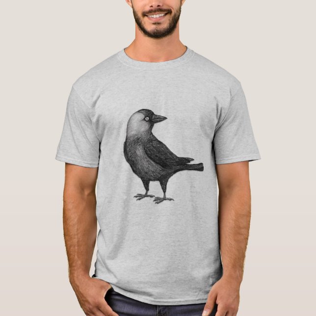 Western jackdaw T-Shirt (Front)