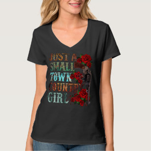 Western Just A Small Town Country Girl T-Shirt