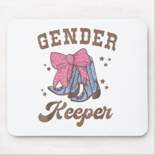 Western Keeper Of The Gender Cowboy Boots Gender R Mouse Pad