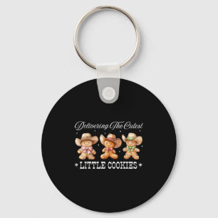 Western Labor And Delivery Nurse Christmas Doula M Key Ring