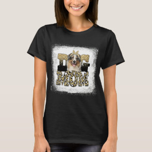 Western Leopard Australian Shepherd Mum Mother's D T-Shirt