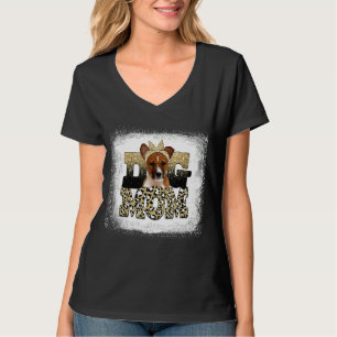 Western Leopard Basenji Mum Mother's Day T-Shirt