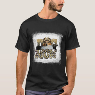 Western Leopard Collies Mom Mother's Day T-Shirt
