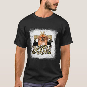 Western Leopard Pekingese Mum Mother's Day T-Shirt