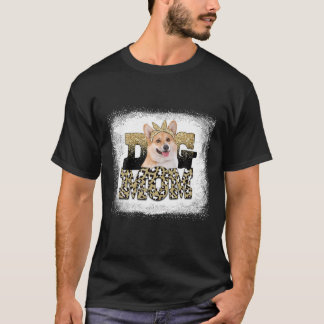 Western Leopard Pembroke Welsh Corgi Mom Mother's T-Shirt