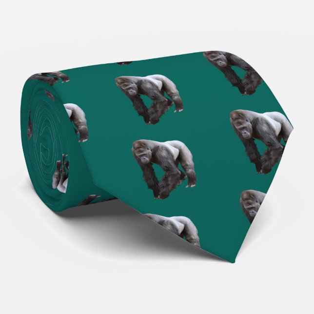 Western Lowland Gorilla Tie (Rolled)