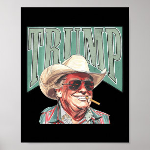 Western Make America Great Trump Daddy 1  Poster