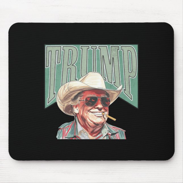 Western Make America Great Trump Daddy  Mouse Pad (Front)