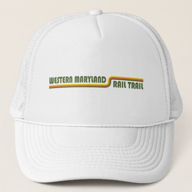 Western Maryland Rail Trail Trucker Hat (Front)