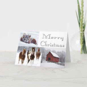 Western Merry Christmas Card