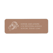 Western Minimalist | Copper Coloured Wedding