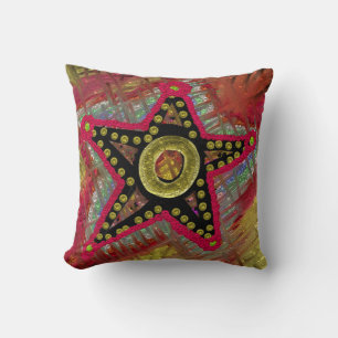 Western Name Initial Personalised Pillow