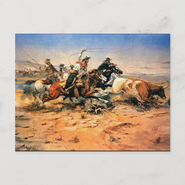 Western Nostalgia Postcard (Front)