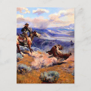 Western Nostalgia Postcard