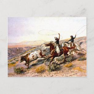 Western Nostalgia Postcard