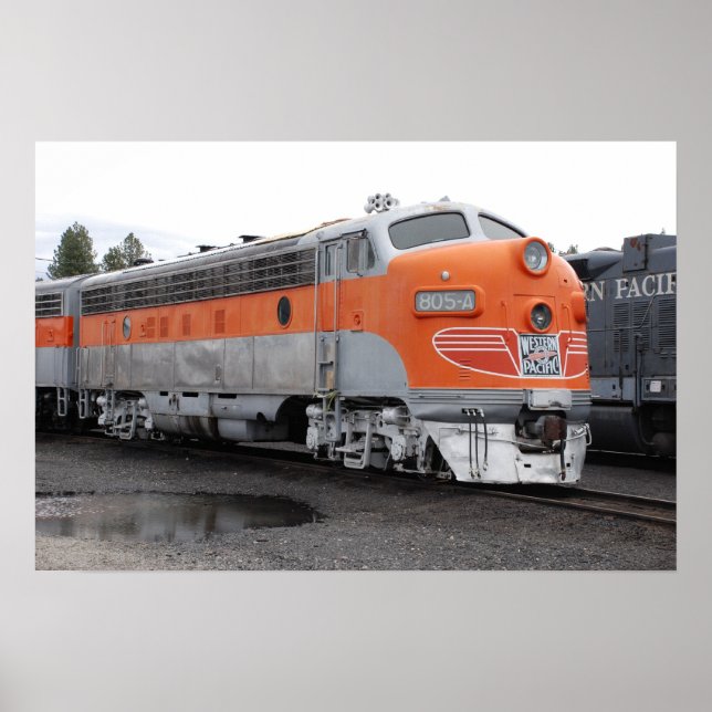 Western Pacific F Unit Poster (Front)