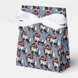 Western Party Favour Box Rodeo Mutton Busting