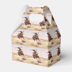 Western Party Favour Or Gift Box Old West