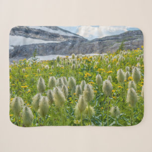 Western Pasqueflower East Kootenay Mountains Sherpa Blanket
