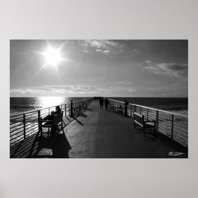 Western Pier Poster (Front)