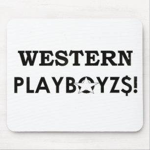 WESTERN PLAYBOIZ / JMT SKATERBOARDS / IPIX MOUSE PAD