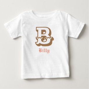Western pride Personalised Monogram Baby T-Shirt