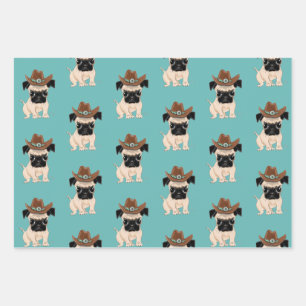 Western Prints Wrapping Paper Set