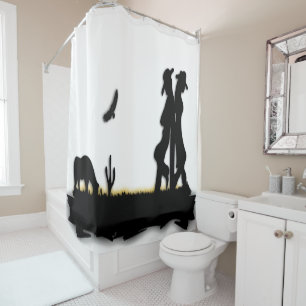 Western Range Shower Curtain