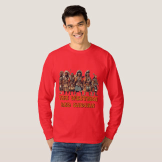 Western Red Indian Fighters Of Courage Unity - T-Shirt
