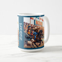 Western Rodeo Cowboy Calf Roping Custom