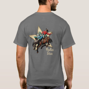 Western Rodeo Cowboy T-Shirt