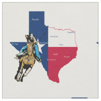 Western Rodeo Cowgirl Barrel Racing In Texas