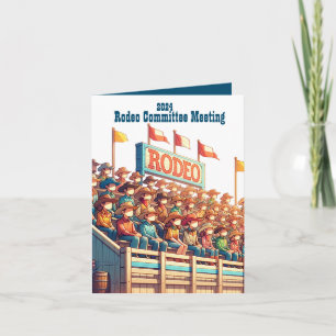 Western Rodeo  Custom Invitation