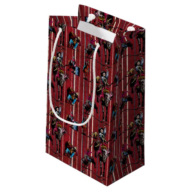 Western Rodeo Events Gift Bag (Back Angled)