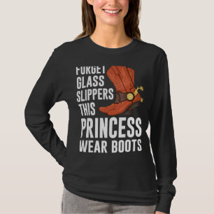 Western Rodeo Girl Princess Cute Cowgirl Women T-Shirt