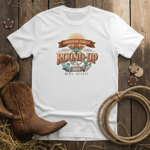 Western Round-Up Family Reunion ID1318 T-Shirt