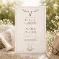Western Rustic Horseshoe Country Wedding