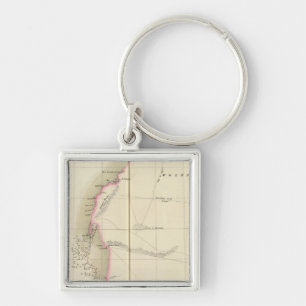 Western Sahara, Africa 12 Key Ring