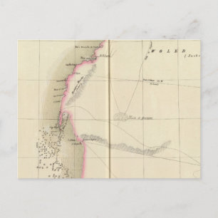 Western Sahara, Africa 12 Postcard