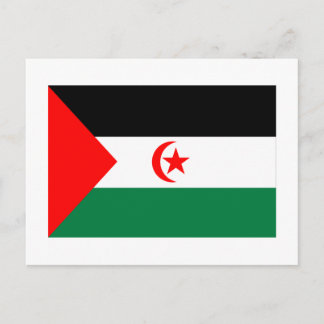 Western Sahara Flag Postcard