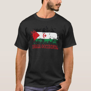 Western Saharia for Sahara Occidental and Western  T-Shirt