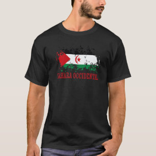 Western Saharia for Sahara Occidental and Western  T-Shirt