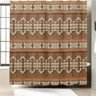 Western Shower Curtains Style 3