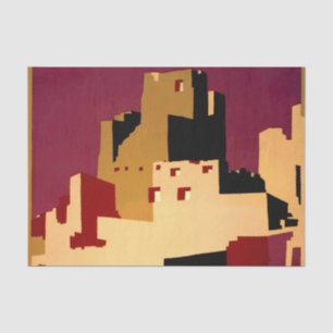 Western Southwest Pueblo WPA National Tissue Paper