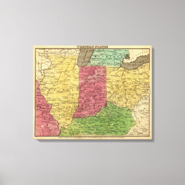 Western States 2 Canvas Print (Front)