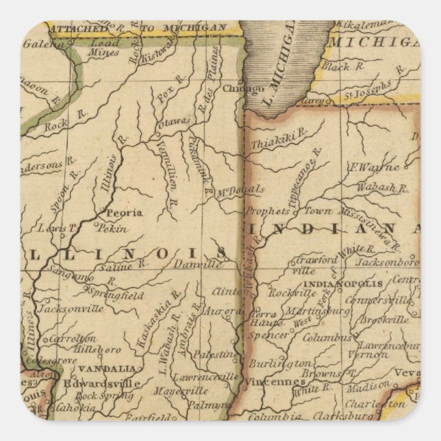 Western States Square Sticker (Front)