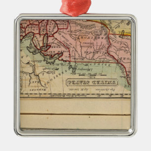 Western States, United States Metal Tree Decoration