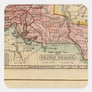 Western States, United States Square Sticker